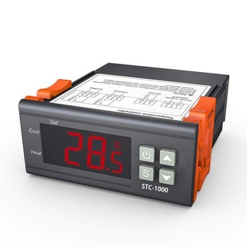 Регулятор температуры Контроллер Термостат STC-1000 -50°C – 99°C 230 В переменного тока
