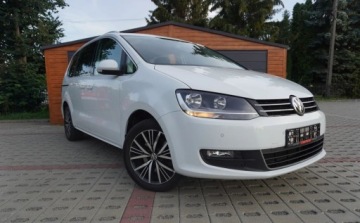 Volkswagen Sharan II Van Facelifting 2.0 TDI SCR 150KM 2017 Volkswagen Sharan Bezwypadkowy Serwisowany 1-Wlasciciel Navi Kamera Pdc Ra, zdjęcie 5