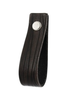 Skórzany uchwyt meblowy COLORISO BLACK