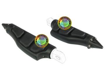 Пассажирские ноги задние кавасаки VN / Suzuki Intruder / Marauder Black Mat