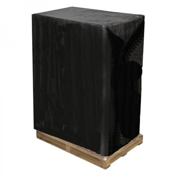 25x KAPTUR FOLIOWY NA PALETE PALETY CZARNY KRYJĄCY 120x100x150cm