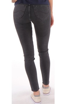 LEE spodnie SKINNY grey SCARLETT HIGH _ W30 L31