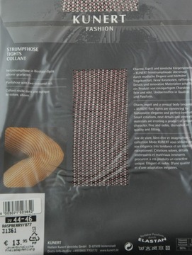 БЕСШОВНЫЕ КОЛГОТКИ KUNERT MINI KABAR МАЛИНОВЫЙ ЛЮКС 4 -40%