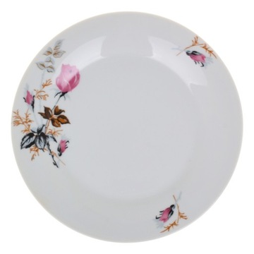 Talerz obiadowy płytki 24 cm róża KOKO 3289