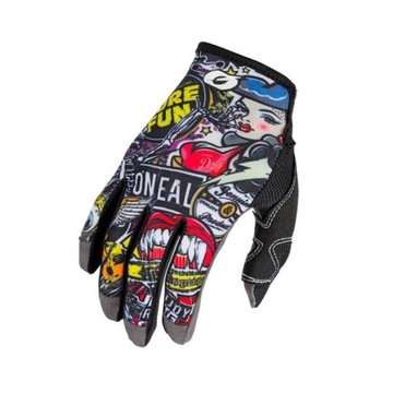 Rękawice motocyklowe Off Road O'NEAL Mayhem Crank II Multi m