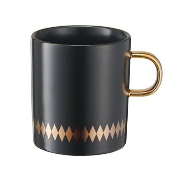 Kubek porcelanowy 340 ml GAJA BLACK VILLA ITALIA