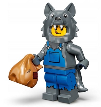 LEGO Minifigurka 71034 SERIA 23 Wilk