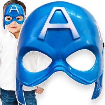MASKA KAPITANA AMERYKA KAPITAN COSPLAY CAPTAIN NA BAL DLA DZIECI AVENGERS