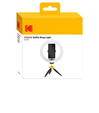 Светодиодный кольцевой светильник Kodak SL001 для телефона, смартфона, штатива VLOG