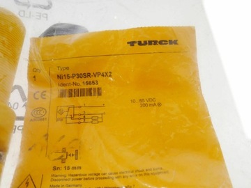 TURCK NI15-P30SR-VP4X2 15653 NI15P30SRVP4X2! Новый!