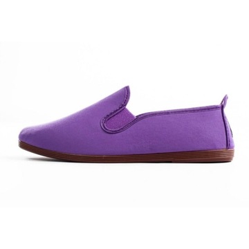 WYGODNE ESPADRYLE TENISÓWKI WKŁADANE fiolet r. 39