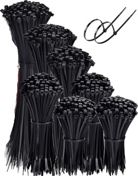 КАБЕЛЬНЫЕ Стяжки ЧЕРНЫЕ УФ КАБЕЛЬНЫЕ Стяжки КАБЕЛЬНЫЕ Стяжки 7,6X400 мм 100x