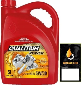 Olej Syntetyczny QUALITIUM POWER 5W30 5L