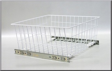 Szuflada kosz MD 40 H-100 BIAŁY CICHY DOMYK JAKOŚĆ