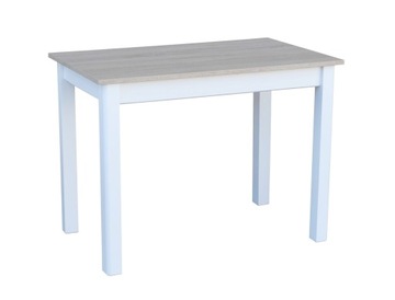 STÓŁ KUCHENNY STOLIK 80x60 DREWNO+PŁYTA DĄB SONOMA