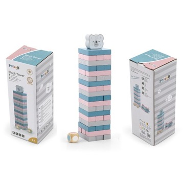 АРКАДНАЯ ИГРА VIGA POLARB WOBKING TOWER ДЕРЕВЯННАЯ ГОЛОВОЛОМКА