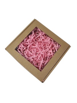Wypełniacz papierowy wiórki różowy 0,5kg / 500g