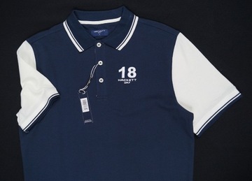 HACKETT GOLF SUPER GRANATOWA NOWA KOSZULKA POLO -S