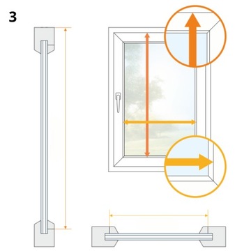 Алюминиевые внутренние жалюзи 25мм 40х140см