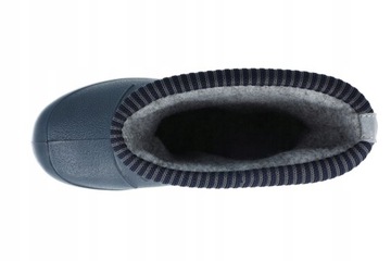 Детские резиновые сапоги и тапочки LekkieRaweks, серый 26/27