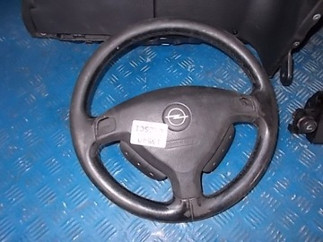 OPEL ASTRA G КОКПИТ, ПОДУШКИ, РУЛЕВОЕ КОЛЕСО