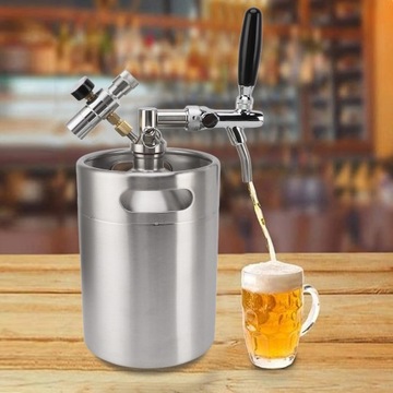 Портативная пивная бочка Mini Growler 5 л