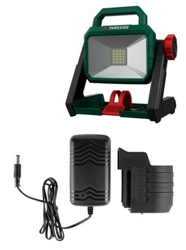 PARKSIDE REFLEKTOR AKUMULATOROWY LAMPA LED PLSA 20 X12V X20V 3W1