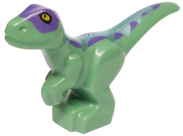 LEGO Jurassic World - 37829pb11 Raptor Baby Tan 1 szt NOWY NOWOŚĆ