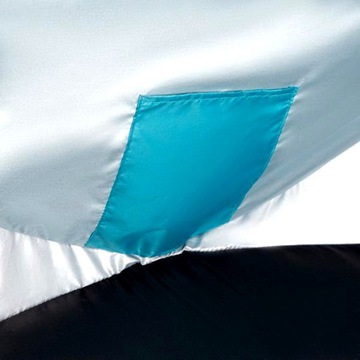 Самоскладывающаяся палатка-ширма, большая пляжная XL, синий УФ-фильтр 30 шекелей