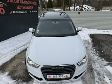 Audi A1 I Hatchback 3d 1.6 TDI 90KM 2013 Audi A1 Sportback Skóra. Led. Ksenon . Nawigacja, zdjęcie 2