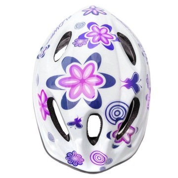 Велосипедный шлем Meteor MV5-2 S 48-52 см белый