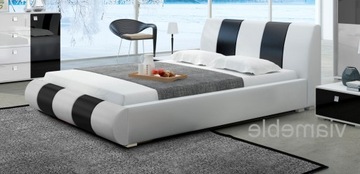 ŁÓŻKO LUXURY II DO SYPIALNI 140x200 + POJEMNIK
