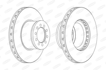 BERAL BCR186A ДИСК ГАЛЬМІВНА 