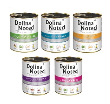 DOLINA NOTECI Premium mix smaków dla Psa 30x 800g