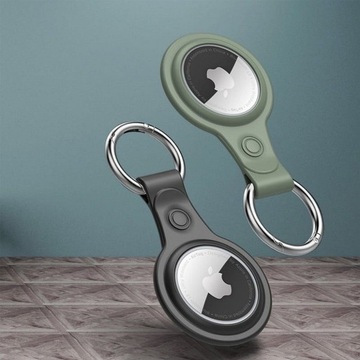 Etui Dux Ducis do Apple AirTag, Silikonowe, Futerał Ochronny - 4 SZTUKI