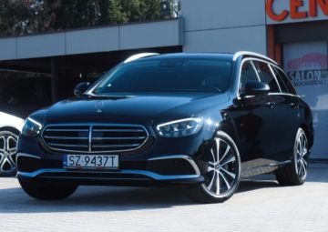 Mercedes Klasa E W213 2021 Mercedes E300de 306ps Lift Exclusive ACC hak Drive Pilot Blis Webasto Skóra, zdjęcie 1