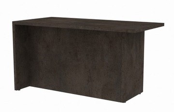 Szara wyspa kuchenna gotowa wyspa do kuchni 160 cm Beton ciemny