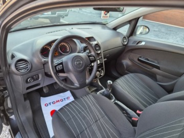 Opel Corsa D Hatchback 1.2 Twinport ECOTEC 85KM 2010 Opel Corsa Sliczna czarna 1.2 benzyna Bezwypadkowa Zarejestrowana Gwaranc, zdjęcie 16