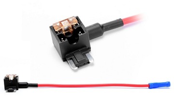 Przejściówka do skrzynki bezpieczników FUSE MINI niski profil + bezpiecznik