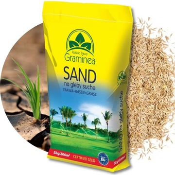 Trawa Na Gleby Suche Gazonowa Graminea 15KG Sahara