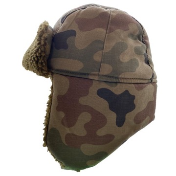 Czapka WOJSKOWA zimowa USZATKA MORO męska wz. 93 roz. XL