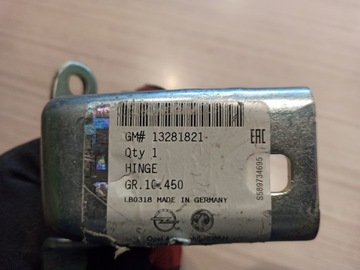 OPEL INSIGNIA A PANT DVEŘE PŘEDNÍ PRAVÝ 13281821