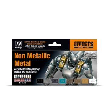 Vallejo 72212 8 farb Game Color Non Metallic Metal