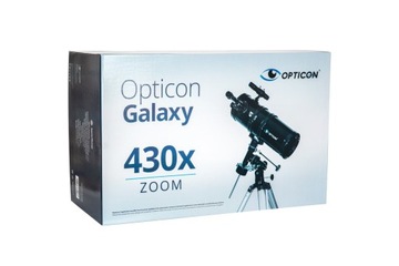 Teleskop Astronomiczny Luneta OPTICON - Galaxy 150F1400EQ + akcesoria
