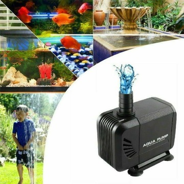САДОВЫЙ ЦИРКУЛЯЦИОННЫЙ ВОДЯНОЙ НАСОС ДЛЯ ПРУДА, ФОНТАНА, АКВАРИУМА, 1500Л/Ч