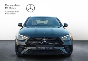Mercedes Klasa E W213 Limuzyna Facelifting 2.0 E220d 194KM 2021 Mercedes-Benz Klasa E Salon PL AMG Airmatic Burmester LED Kam360 Distronic, zdjęcie 7