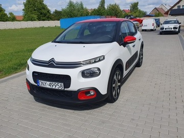 Citroen C3 III Hatchback 1.2 PureTech 82KM 2017 Citroen C3 1.2 Benzyna Salon Polska Alu Felgi 17, zdjęcie 1
