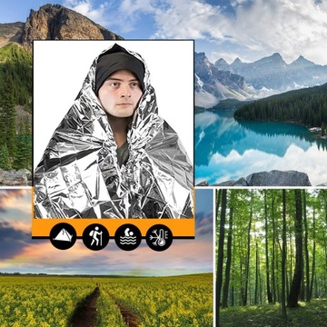 ПРОТИВОШОКОВОЕ ТЕПЛОВОЕ АВАРИЙНОЕ ОДЕЯЛО ŻYC FOIL 8