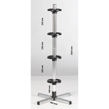 ПОДСТАВКА КОЛЕС - РОВНАЯ, С КРЫШКОЙ