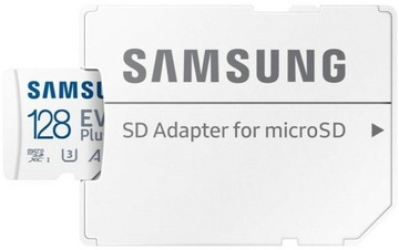 Карта памяти Samsung Evo+ microSD 128 ГБ 130/U3 A2 (2022 г.)